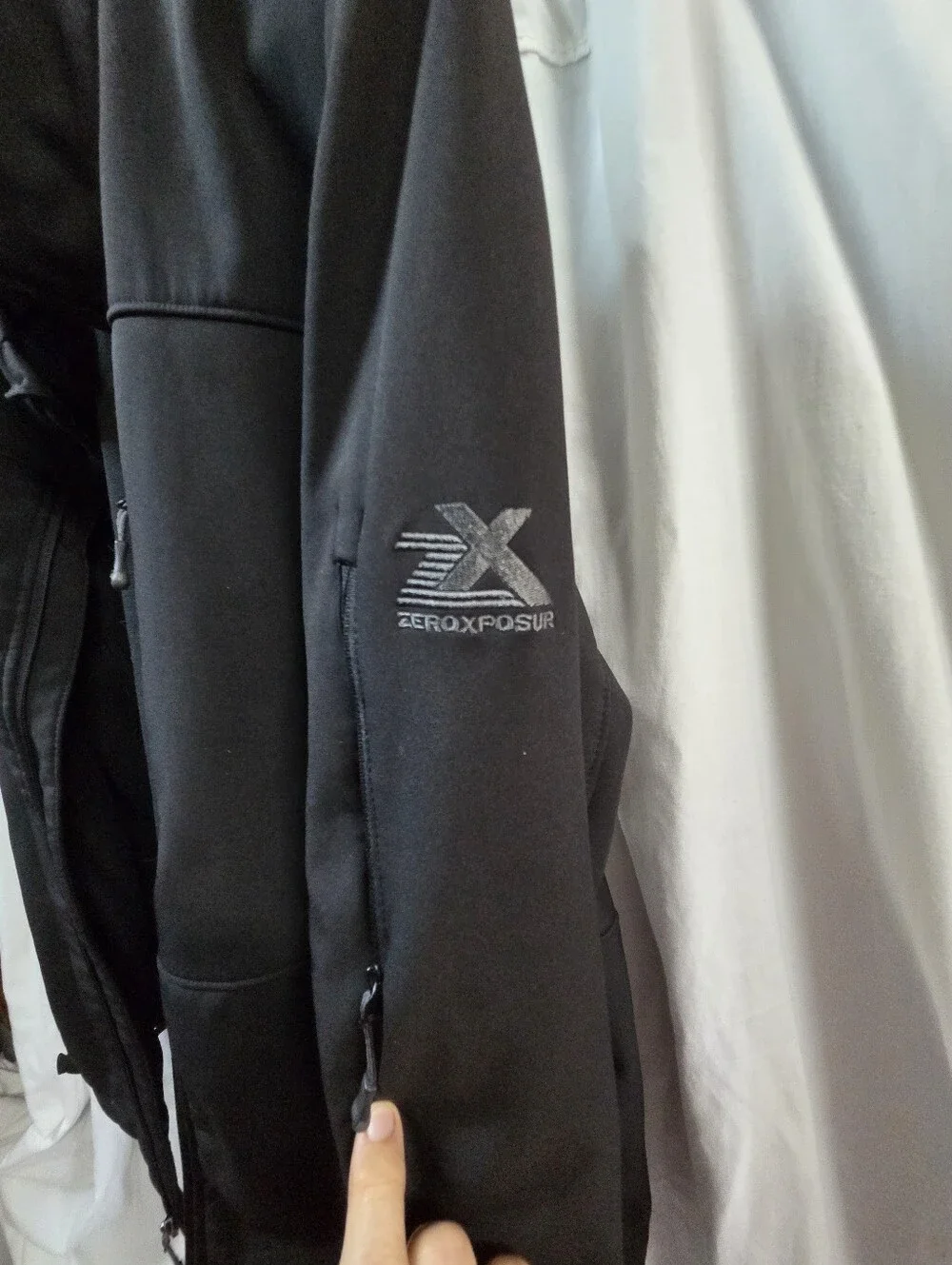 ZeroXposur Men’s Black Softshell Performance Jacket